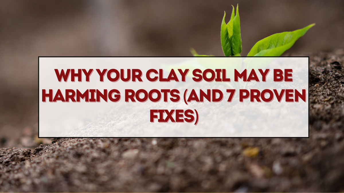 Why Your Clay Soil May Be Harming Roots (and 7 Proven Fixes)