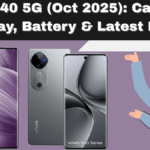 Vivo V40 5G (Oct 2025): Camera, Display, Battery & Latest Price in India