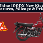 Honda Shine 100DX New (Oct 2025): Features, Mileage & Price