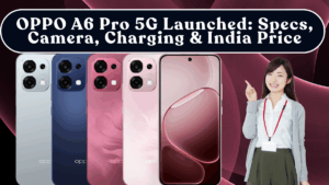 OPPO A6 Pro 5G Launched: Specs, Camera, Charging & India Price