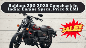 Rajdoot 350 2025 Comeback in India: Engine Specs, Mileage, On-Road Price & EMI