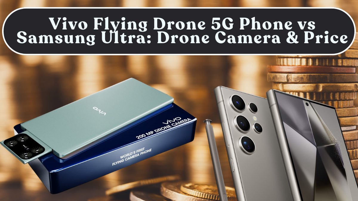 Vivo Flying Drone 5G Phone vs Samsung Ultra: Drone Camera Trick & India Price Leak