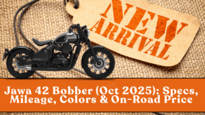 Jawa 42 Bobber (Oct 2025): Specs, Mileage, Colors & On-Road Price