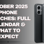 October 2025 Phone Launches – Complete Calendar & What to Expect