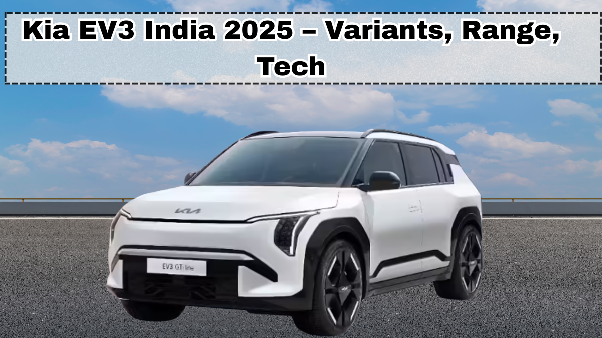Kia EV3 India 2025 – Variants, Range & Tech