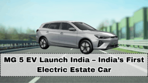 MG 5 EV Launch India – India’s First Electric Estate Car