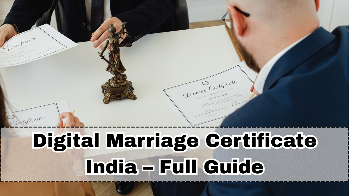 Digital Marriage Certificate India – Full Guide
