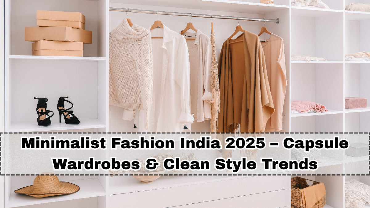Minimalist Fashion India 2025 – Capsule Wardrobes & Clean Style Trends