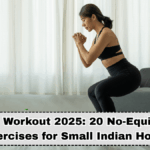 Home Workout 2025: 20 No-Equipment Exercises for Small Indian Homes