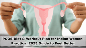 PCOS Diet & Workout Plan for Indian Women: Practical 2025 Guide to Feel Better