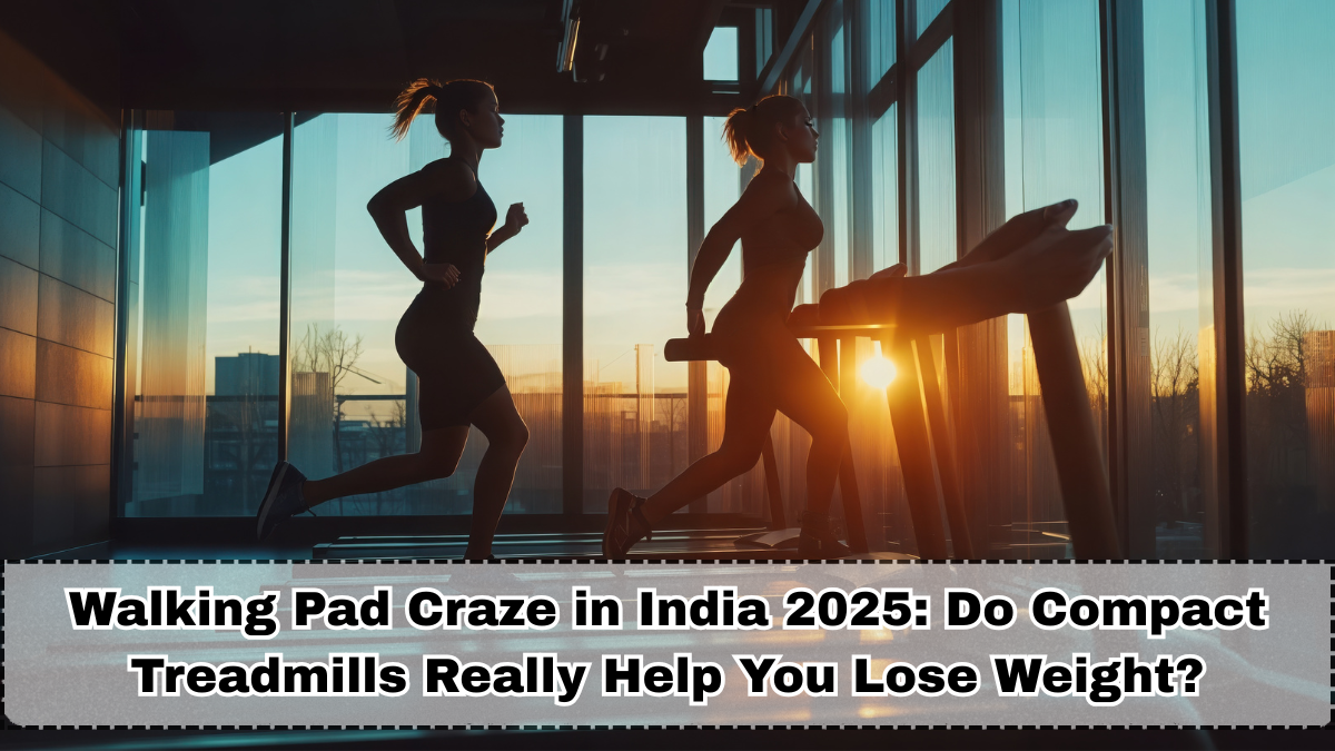 Walking Pad Craze in India 2025: Do Compact Treadmills Really Help You Lose Weight?