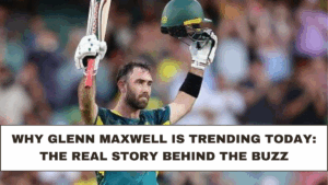 Why Glenn Maxwell Is Trending Today: The Real Story Behind the Buzz