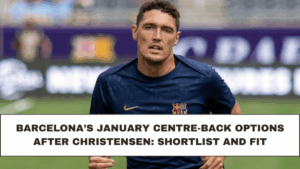 Barcelona’s January Centre-Back Options After Christensen: Shortlist and Fit