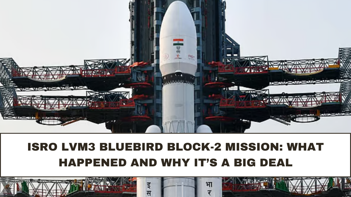 ISRO LVM3 BlueBird Block-2 Mission: What Happened and Why It’s a Big Deal