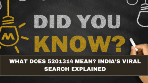 What Does 5201314 Mean? India’s Viral Search Explained