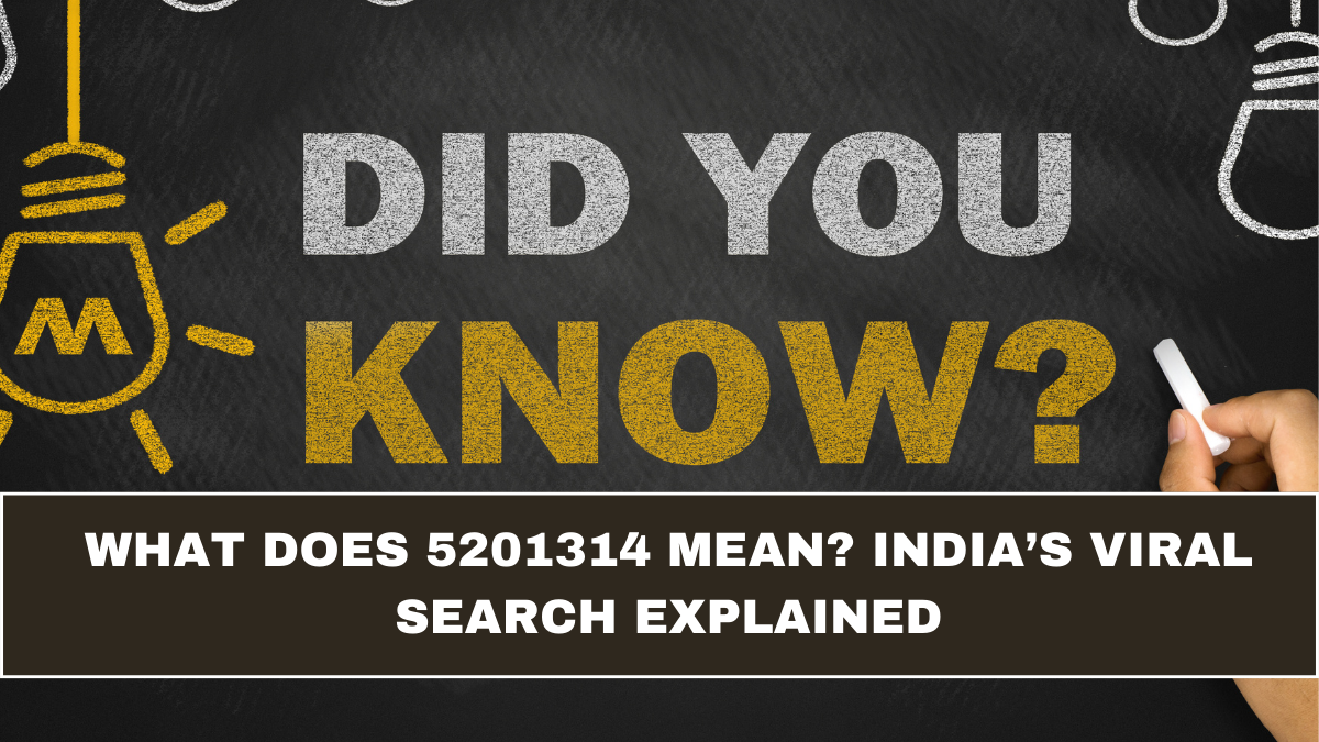 What Does 5201314 Mean? India’s Viral Search Explained