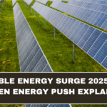 Renewable Energy Surge 2025: India’s Green Energy Push Explained