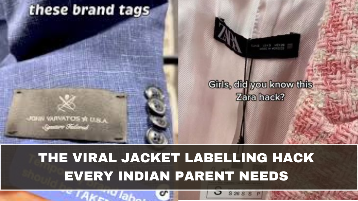 The Viral Jacket Labelling Hack Every Indian Parent Needs