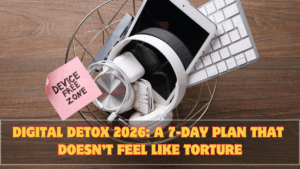 Digital Detox 2026: A 7-Day Plan That Doesn’t Feel Like Torture