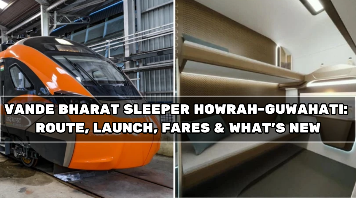 Vande Bharat Sleeper Howrah–Guwahati: Route, Launch, Fares & What’s New