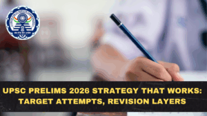 UPSC Prelims 2026 Strategy That Works: Target Attempts, Revision Layers, CSAT Plan, and Source Control