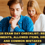 CMAT 2026 Exam Day Checklist: Reporting Time, Documents, Allowed Items, Dress Rules, and Common Mistakes