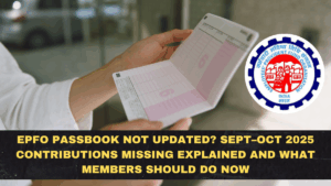 EPFO Passbook Not Updated? Sept–Oct 2025 Contributions Missing Explained and What Members Should Do Now