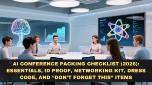 AI Conference Packing Checklist (2026): Essentials, ID Proof, Networking Kit, Dress Code, and “Don’t Forget This” Items