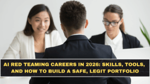 AI Red Teaming Careers in 2026: Skills, Tools, and How to Build a Safe, Legit Portfolio