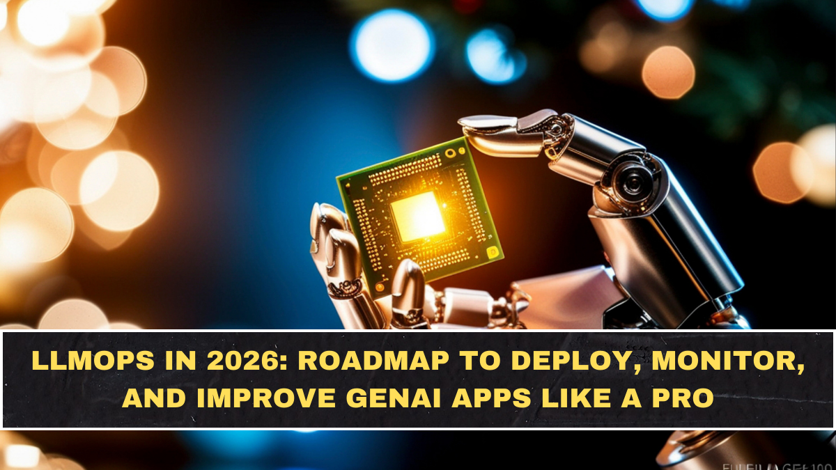 LLMOps in 2026: Roadmap to Deploy, Monitor, and Improve GenAI Apps Like a Pro