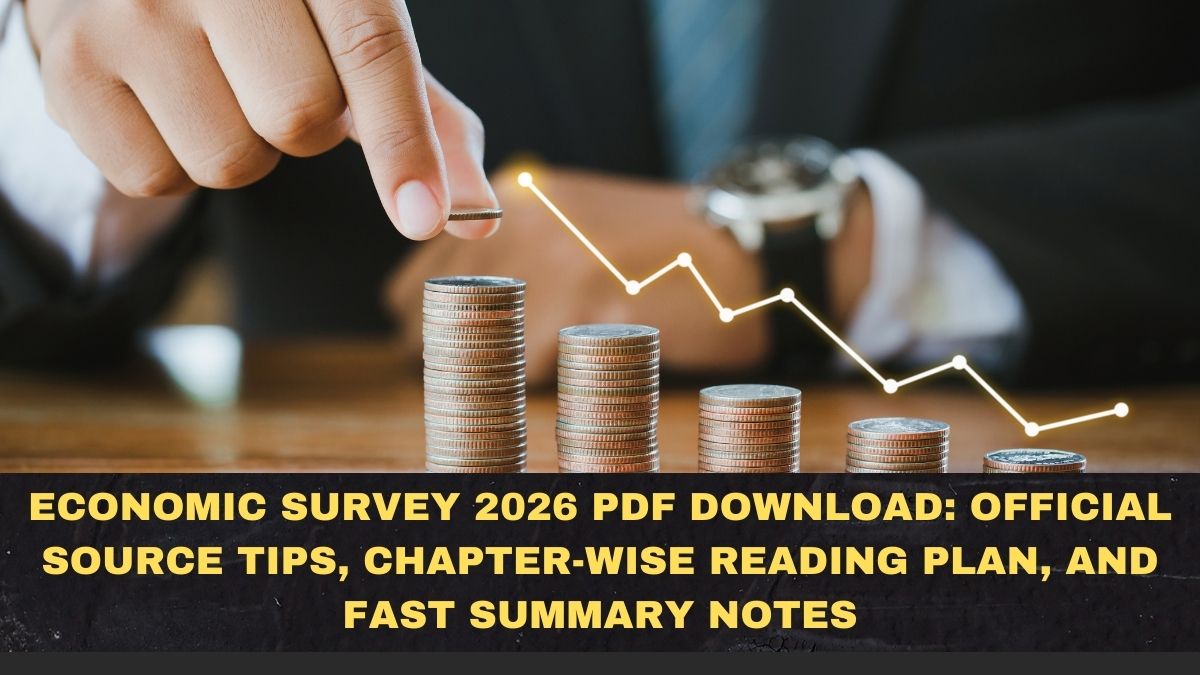 Economic Survey 2026 PDF Download: Official Source Tips, Chapter-Wise Reading Plan, and Fast Summary Notes