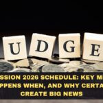 Budget Session 2026 Schedule: Key Milestones, What Happens When, and Why Certain Dates Create Big News