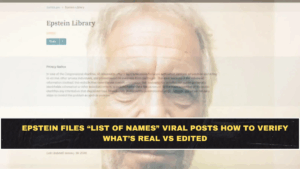 Epstein “Names List” Going Viral Again: How to Verify Real Docs vs Edited Lists (5-Minute Checklist)