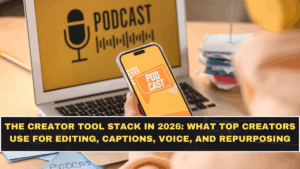 The Creator Tool Stack in 2026: What Top Creators Use for Editing, Captions, Voice, and Repurposing