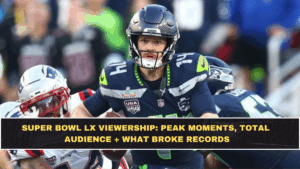 Super Bowl LX Viewership: Peak Moments, Total Audience + What Broke Records