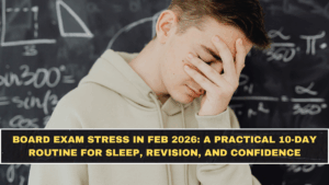 Board Exam Stress in Feb 2026: A Practical 10-Day Routine for Sleep, Revision, and Confidence