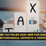 Draft Income Tax Rules 2026: New PAN Quoting Limits for Cash Withdrawals, Deposits & Property Deals