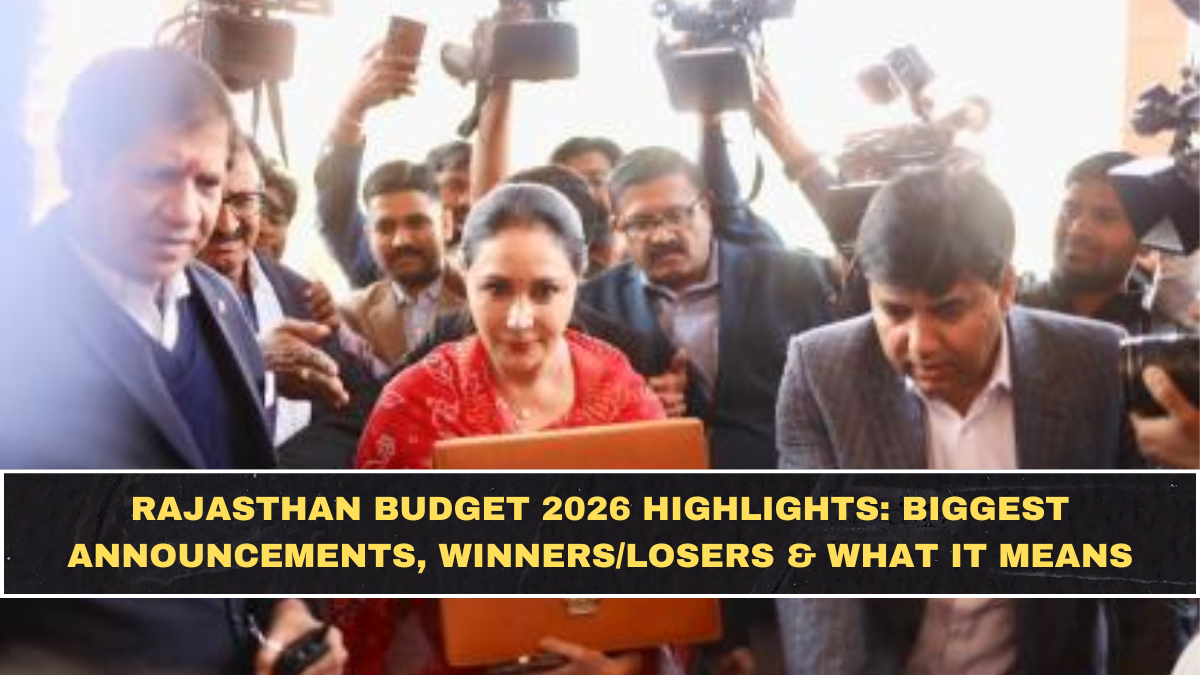 Rajasthan Budget 2026 Highlights: Biggest Announcements, Winners/Losers & What It Means