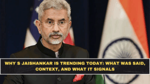 Why S Jaishankar Is Trending Today: What Was Said, Context, and What It Signals