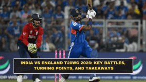 India vs England T20WC 2026: Key Battles, Turning Points, and Takeaways