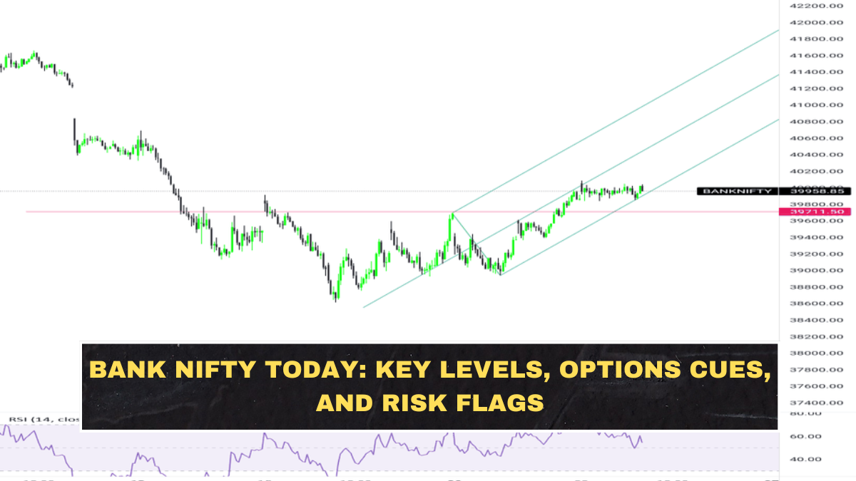 Bank Nifty Today: Key Levels, Options Cues, and Risk Flags