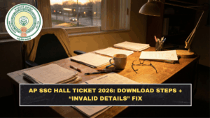 AP SSC Hall Ticket 2026: Download Steps + “Invalid Details” Fix