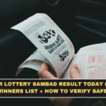 Dear Lottery Sambad Result Today (1 PM): Winners List + How to Verify Safely