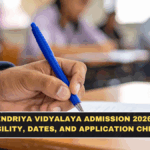 Kendriya Vidyalaya Admission 2026–27: Eligibility, Dates, and Application Checklist