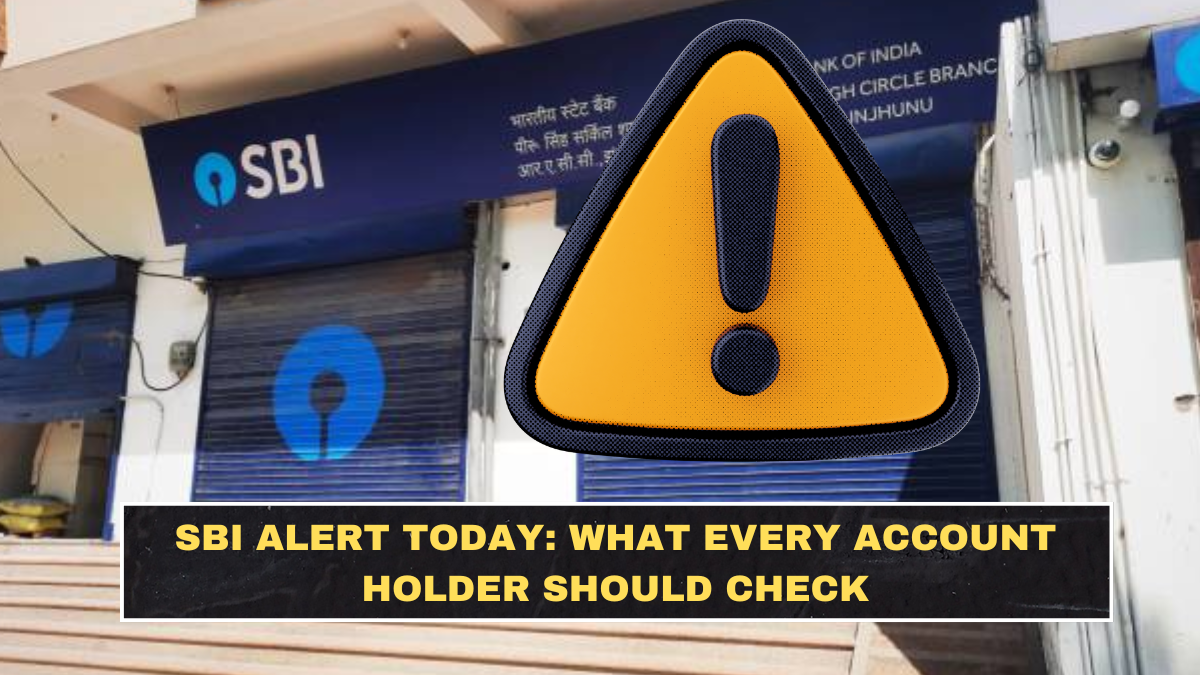 SBI Alert Today: What Every Account Holder Should Check