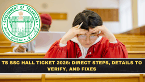 TS SSC Hall Ticket 2026: Direct Steps, Details to Verify, and Fixes