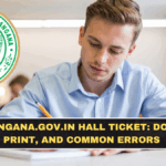 bse.telangana.gov.in Hall Ticket: Download, Print, and Common Errors