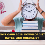 CUET PG Admit Card 2026: Download Steps, Exam Dates, and Checklist