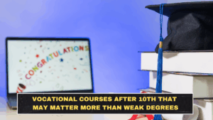 Vocational Courses After 10th That May Matter More Than Weak Degrees