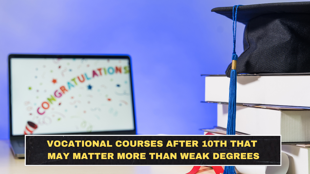 Vocational Courses After 10th That May Matter More Than Weak Degrees